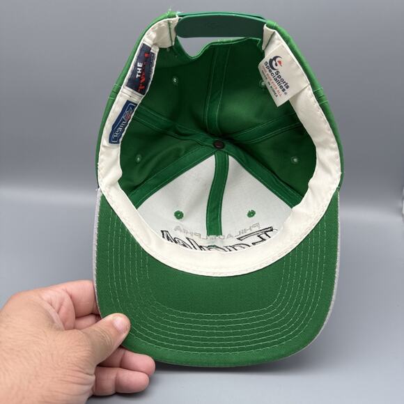 Vintage 90s Philadelphia Eagles Snapback Hat Sports Specialties Script - Picture 6 of 8